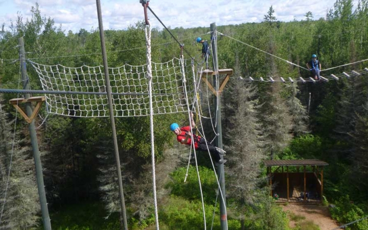 rope course for adults